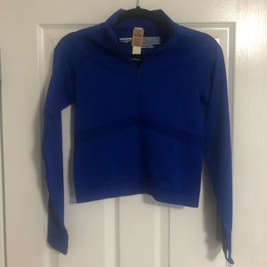 Pink Athletic Halfzip Cobalt Blue Size M